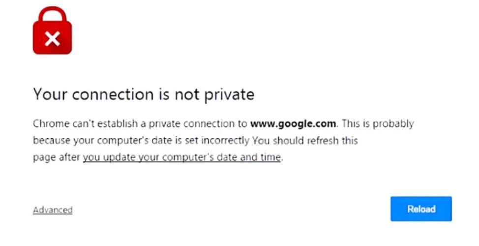 رفع مشکل your connection is not private در اندروید