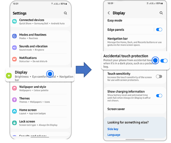 Accidental Touch Protection