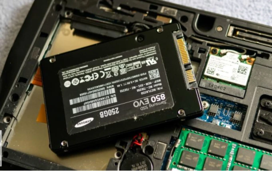 ارتقا هارد لپ تاپ سامسونگ