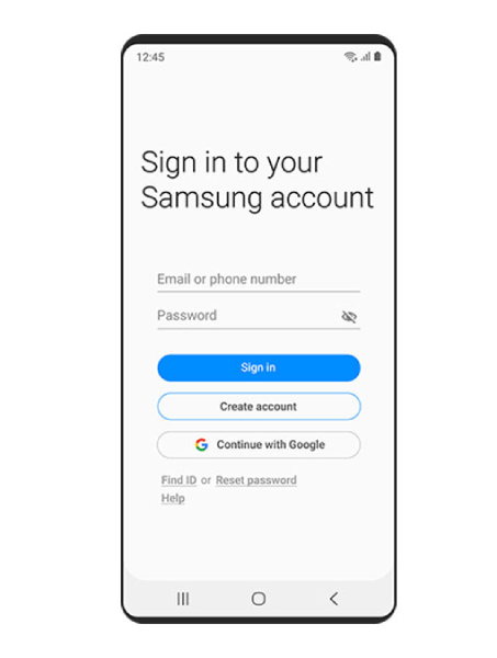 مشکلات رایج ورود به سامسونگ اکانت