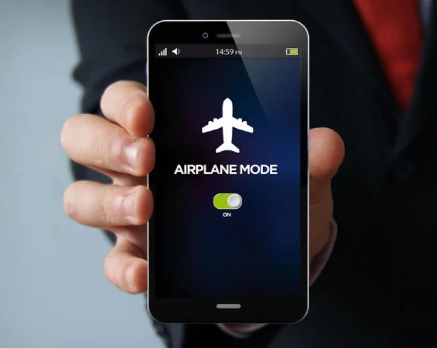 فعال بودن airplane mode