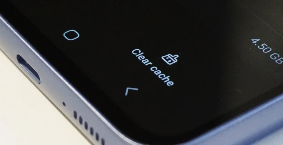 پاک کردن کش سامسونگ