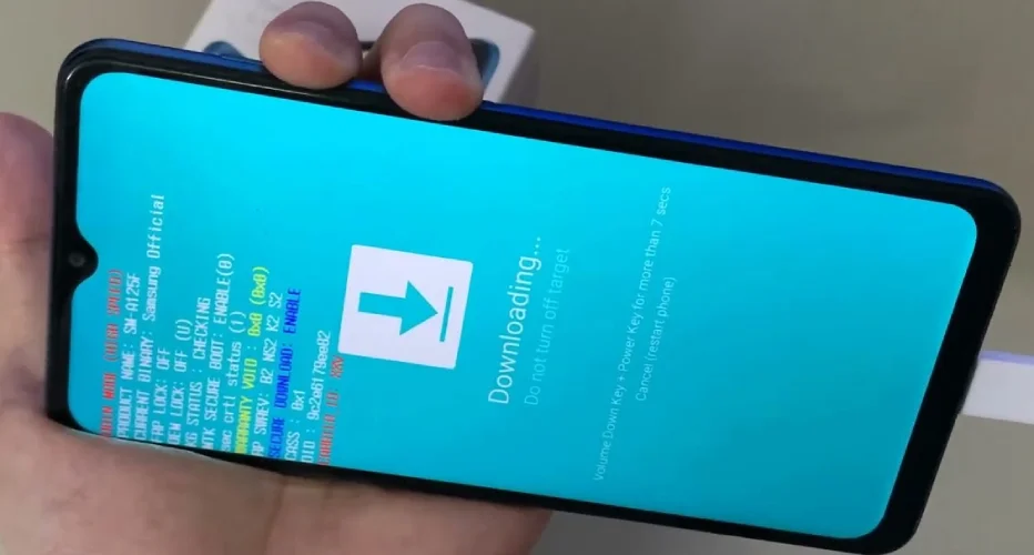 خروج از حالت دانلودینگ