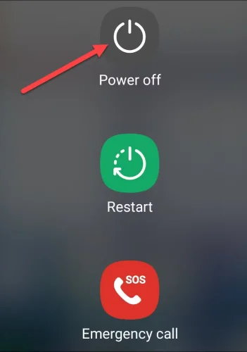ریستارت گوشی برای رفع مشکل مخاطب در دسترس نمیباشد