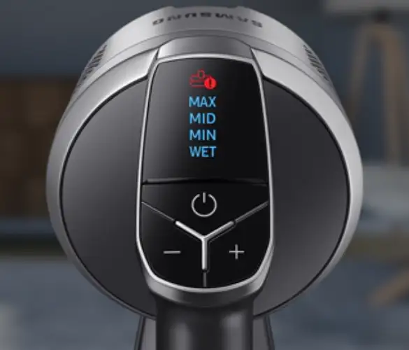 مشکل در دکمه جاروبرقی سامسونگ