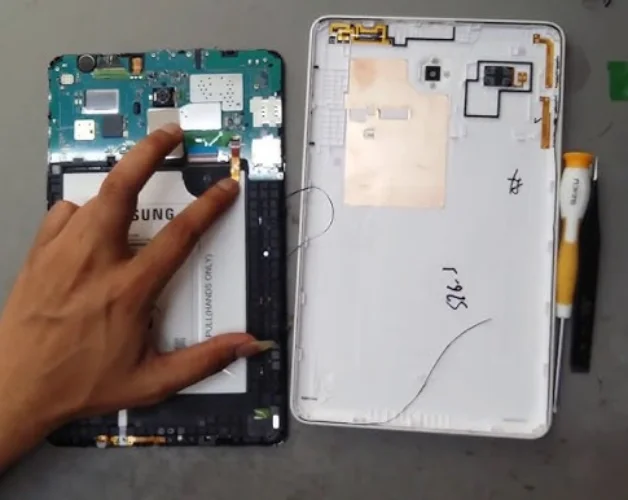 مشکلات سخت افزاری خاموشی تبلت سامسونگ