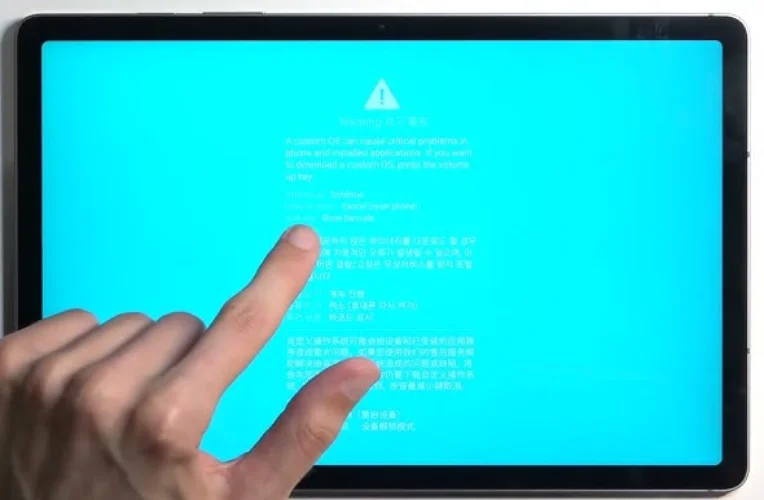 مشکلات نرم افزاری روشن نشدن تبلت سامسونگ