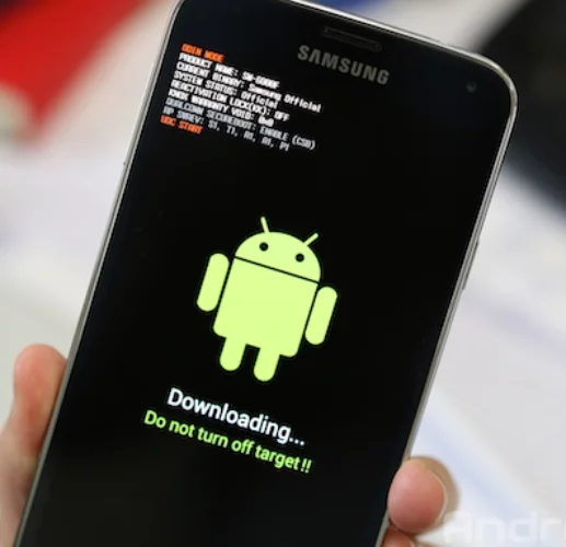 گیر کردن گوشی سامسونگ در حالت دانلودینگ