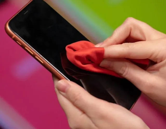 تمیز کردن لنز دوربین