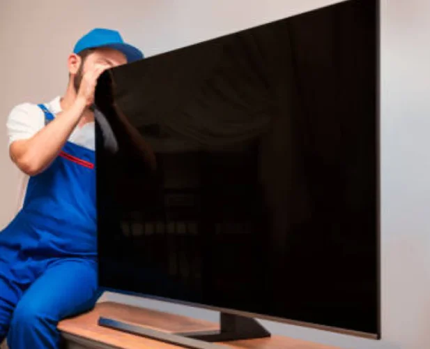 مشکل در بخش تغذیه یا پاور تلویزیون