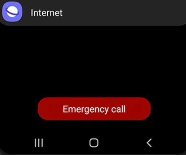 emergency call